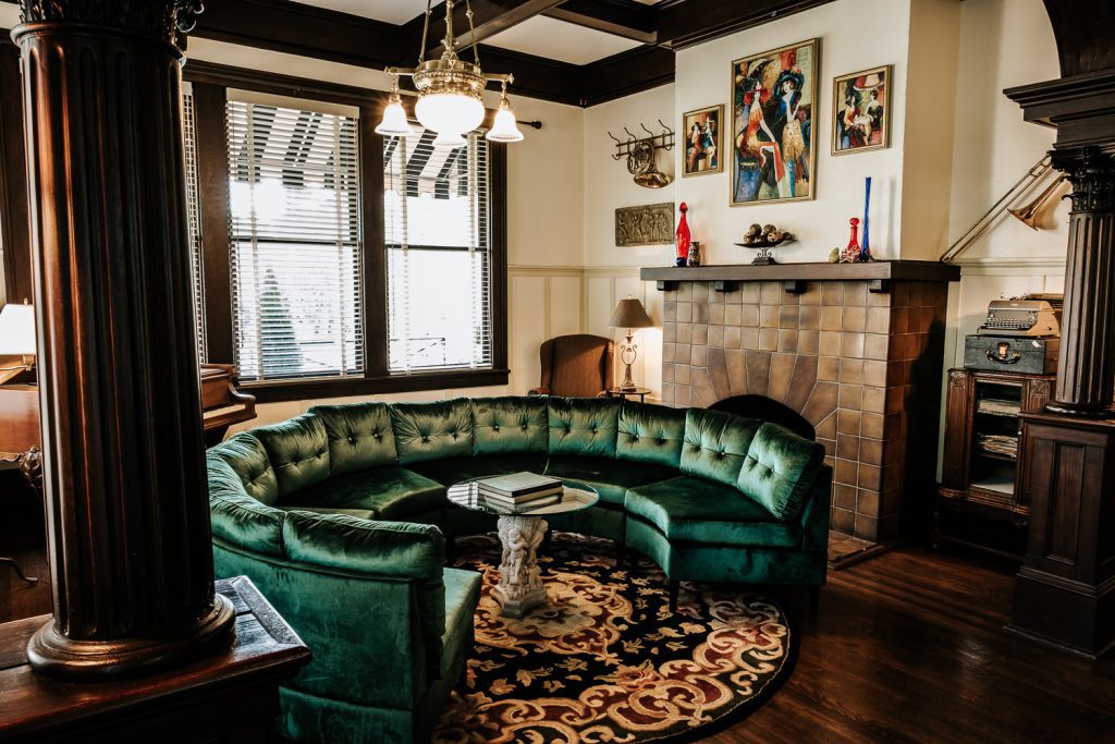 The music room at Heritage House